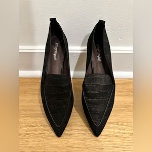 Worn Twice - Jeffrey Campbell Black Loafer